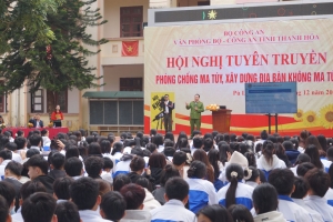 Công an Thanh Hóa: “Chặn cung, giảm cầu, giảm tác hại của ma túy”