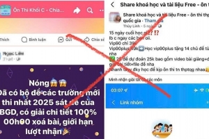 Cảnh báo loạt thủ đoạn lừa đảo tuyển sinh tinh vi nhằm chiếm đoạt tài sản