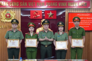 Tổng kết, trao giải cuộc thi viết tìm hiểu 80 năm Ngày truyền thống lực lượng Tham mưu Công an nhân dân