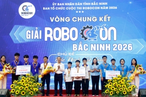 Tổng kết, trao giải vòng chung kết Giải Robocon tỉnh Bắc Ninh năm 2026