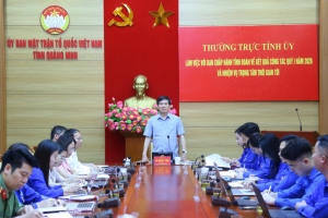 Thường trực Tỉnh ủy Quảng Ninh làm việc với Ban Chấp hành Tỉnh Đoàn