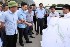 Ninh Bình: Kiểm điểm tiến độ một số dự án giao thông khu vực Khu du lịch Tam Chúc