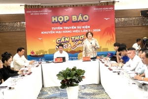 “Cần Thơ Mega Sale” lần 2 năm 2026 diễn ra vào dịp đại lễ 30/4
