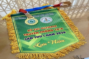 Lâm Đồng: Trao gần 1.800 huy chương tại Kỳ thi Olympic truyền thống 19/4