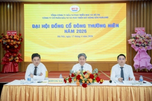 HUDLAND bước vào chu kỳ tăng trưởng mới: Mục tiêu doanh thu 927 tỷ đồng, lợi nhuận tăng gần 3 lần