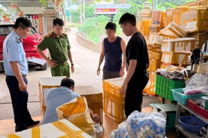 Quảng Ninh: Phát hiện, xử lý 292kg chả mực, mực khô không rõ nguồn gốc