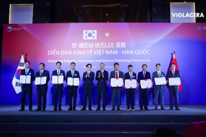 Tập đoàn POSCO nhận giấy chứng nhận đăng ký đầu tư cho nhà máy sản xuất vật liệu pin tại Thái Nguyên