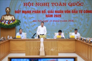 Thủ tướng chủ trì Hội nghị toàn quốc đẩy mạnh đầu tư công năm 2026