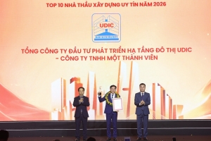 UDIC - Top 10 Nhà thầu xây dựng uy tín năm 2026