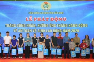 Bắc Ninh phát động Tháng Công nhân, Tháng hành động về An toàn vệ sinh lao động