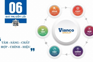 Dấu ấn thương hiệu Vianco: Giá trị cốt lõi được hình thành từ những ngày đầu