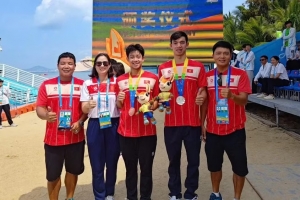 Thể thao Việt Nam bứt phá tại Asian Beach Games 2026, tạm đứng thứ 4 toàn đoàn