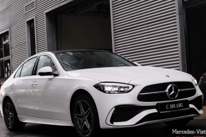 Mercedes-Benz C 300 AMG W204 và sức hút từ khối động cơ V6 đời sâu