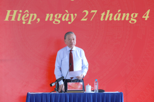 Tổng Bí thư, Chủ tịch nước Tô Lâm thăm và nói chuyện với công nhân, người lao động Thành phố Hồ Chí Minh
