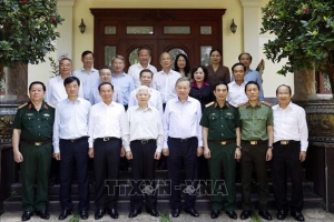 Tổng Bí thư, Chủ tịch nước thăm các đồng chí nguyên lãnh đạo Đảng, Nhà nước