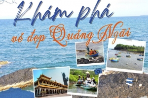 Du lịch Quảng Ngãi thu 251 tỷ đồng trong 3 ngày nghỉ lễ Giỗ Tổ Hùng Vương