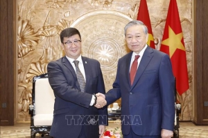 Tổng Bí thư, Chủ tịch nước Tô Lâm tiếp Đại sứ Mông Cổ