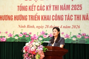 Ninh Bình chủ động chuẩn bị kỳ thi năm 2026 với nhiều điểm mới