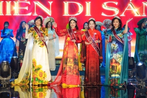 Nữ doanh nhân Vũ Thị Hằng đăng quang “Nữ hoàng miền di sản” tại Miss Global Business Innovation 2026