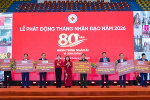 Agribank ủng hộ 20 tỷ đồng hưởng ứng Tháng Nhân đạo năm 2026