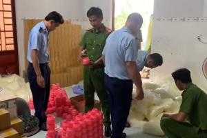 Cần Thơ: Triệt phá cơ sở sản xuất "kem trộn" quy mô lớn kinh doanh qua mạng xã hội
