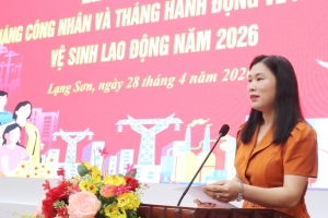 Lạng Sơn: Lan tỏa phong trào thi đua trong công nhân, người lao động