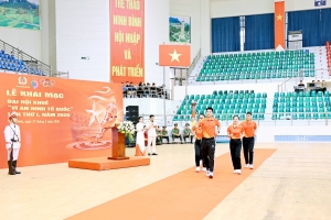 Ninh Bình triển khai Cuộc vận động “Khỏe vì an ninh Tổ quốc”