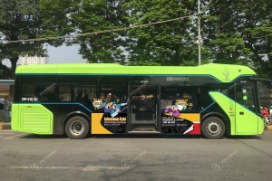 Hà Nội tăng tốc chuyển đổi xe buýt điện, bổ sung 52 phương tiện mới từ ngày 30/4