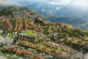 Khởi công Khu đô thị sinh thái Đồi chè Ô Quý Hồ (EcoSapa) hơn 2.400 tỷ đồng tại Sa Pa