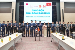 Bắc Ninh thúc đẩy hợp tác đầu tư với tập đoàn AeonMall (Nhật Bản)