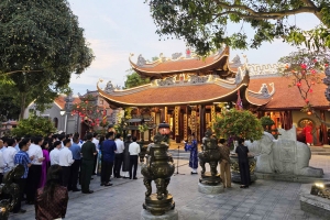 Bắc Ninh: Khánh thành giai đoạn 1 tu bổ di tích quốc gia đặc biệt Đền Đô