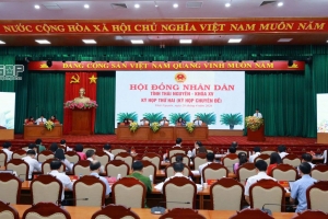 Ban hành Quy chế làm việc của HĐND tỉnh Thái Nguyên khóa XV