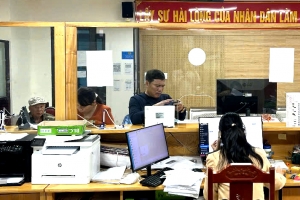 Cảnh sát giao thông Thanh Hóa duy trì lực lượng giải quyết vi phạm hành chính trong dịp nghỉ lễ