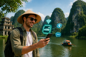 Không chỉ là internet: Vì sao Vietnam eSIM đang trở thành “trợ lý” của du khách quốc tế tại Việt Nam?