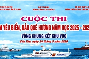 Vòng chung kết khu vực Cuộc thi “Em yêu biển, đảo quê hương” diễn ra vào ngày 24/5