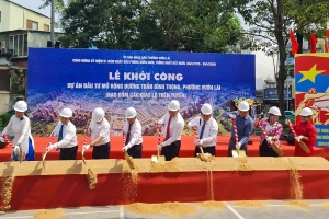 TP. HCM: Khởi công mở rộng đường Trần Bình Trọng - phường Vườn Lài