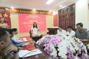 Ninh Bình: Giao ban báo chí tháng 4, nâng cao hiệu quả tuyên truyền