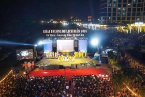 Hà Tĩnh đón nửa triệu lượt khách, du lịch biển dẫn dắt tăng trưởng
