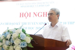 Hưng Yên: Bảo đảm kỳ thi tuyển sinh vào lớp 10 THPT công lập diễn ra an toàn, khách quan