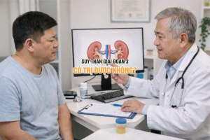 Suy thận giai đoạn 3 có trị được không?