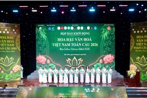 Khởi động cuộc thi Hoa hậu Văn hóa Việt Nam Toàn cầu 2026 tại Bắc Ninh