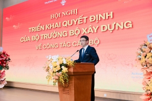 PGS.TS Vũ Ngọc Anh làm Hiệu trưởng Trường Đại học Kiến trúc Hà Nội