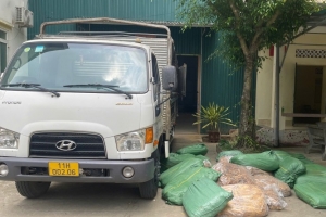 Bộ đội Biên phòng tỉnh Cao Bằng: Thu giữ hơn 1,2 tấn nguyên liệu thuốc lá