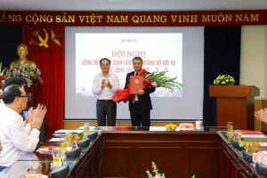 Bộ Nội vụ bổ nhiệm ông Đặng Đức Thuận giữ chức Phó Cục trưởng Cục Người có công