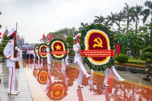Hải Phòng: Dâng hương tưởng niệm các Anh hùng liệt sỹ và đồng chí Nguyễn Đức Cảnh