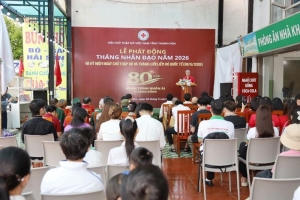 Thanh Hóa: Phát động Tháng Nhân đạo năm 2026 với chủ đề “80 năm - Hành trình nhân ái vì cộng đồng”