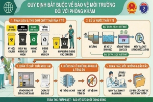 Rác thải y tế không còn là chuyện riêng của bệnh viện