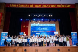 Tổng kết và trao giải cuộc thi AI for Good Việt Nam 2026