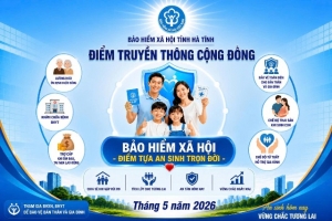 Hà Tĩnh phấn đấu đạt gần 200.000 người tham gia BHXH trong năm 2026