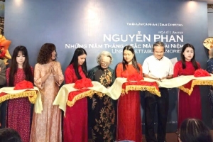 Đà Nẵng: Triển lãm “Họa sỹ Nguyễn Phan, những năm, tháng và sắc màu hoài niệm”